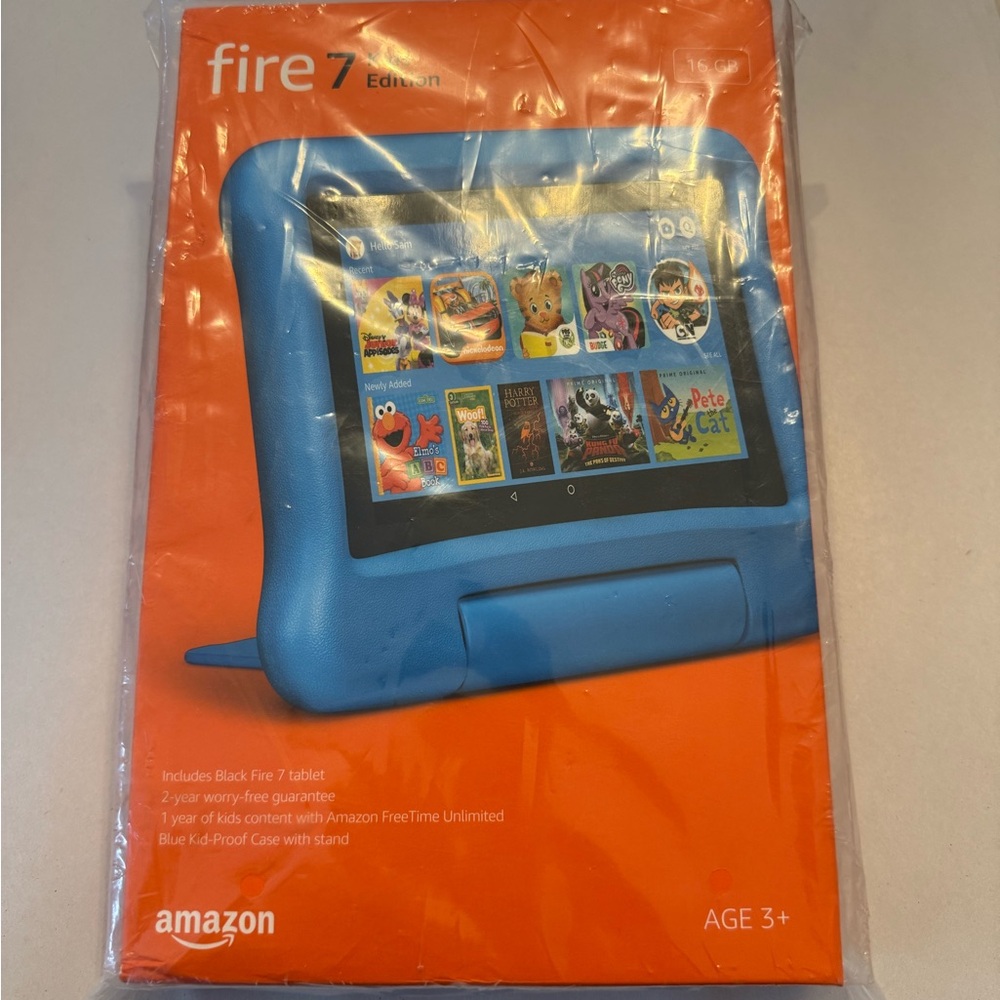 Amazon Fire 7 Kids Edition Tablet - Blue